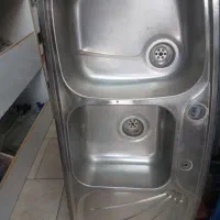 سینک دو قلو فانتزی استیل البرز تو کار