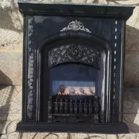 بخاری گازی طرح شومینه