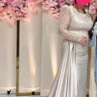 لباس کاپ دوزی شده شیک سالم دو دامنه ترند امسال