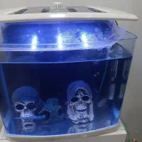 اکواریوم ماهیران با LEDبا میز مخصوصش