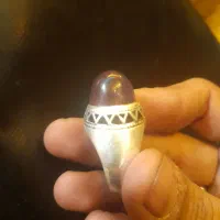 انگشتر عقیق سوسنی کله قندی|جواهرات|زاهدان, |دیوار