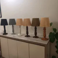آباژور پایه خراطی رومیزی مدل هیرکان|چراغ خواب و آباژور|تهران, پونک|دیوار
