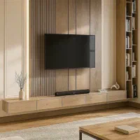 اجرای حرفهای دکوراسیون داخلی و TV Wall|خدمات پیشه و مهارت|کرج, مجتمع صنفی صنعتی|دیوار