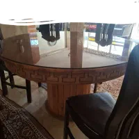 میز گرد|مبلمان خانگی و میز عسلی|خمینیشهر, |دیوار