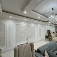 کابینت  کاغذ دیواری  نقاشی  کناف سقف