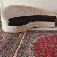 مبل حلزونی ۶ نفره خانگی و تمیز|مبلمان خانگی و میز عسلی|اصفهان, پرتمان|دیوار