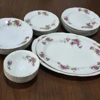 ظروف گل سرخی|ظروف سرو و پذیرایی|جم, |دیوار