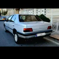 پژو405 نقره‌ای دوگانه کارخانه مدل 1396