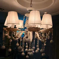 لوستر سفید|لوستر و چراغ آویز|تهران, تهرانسر شرقی|دیوار