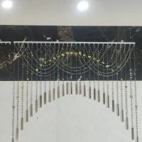 تولیدی پرده کریستالی درخشان