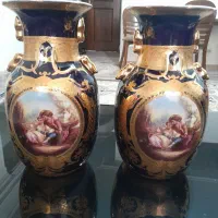 گلدان طلا کوب میوه خوری طلا کوب