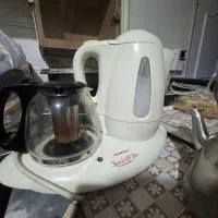 کتری برقی چایساز به همراه پایه شارژ و کتری