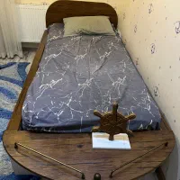 تخت یکنفره با تشک