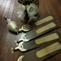 فروش پنکه سقفی چوبی لوستر دار ژاپنی