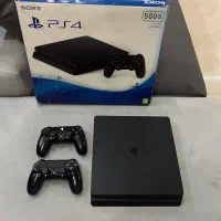PS4 Slim 500GB - دو دسته اورجینال - GTA V  ‌