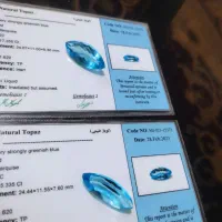 گوشواره باسنگ قیمتی|جواهرات|شاهین‌شهر, گزبرخوار|دیوار