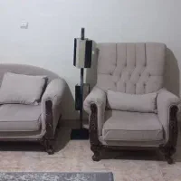 مبلمان راحتی ۷ نفره به همراه میز عسلی در حد نو|مبلمان خانگی و میز عسلی|پاکدشت, پاکدشت (مامازند)|دیوار