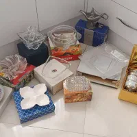 ظرف.قابلمه. شیرینی خوری. شکلات خوری پیرکس