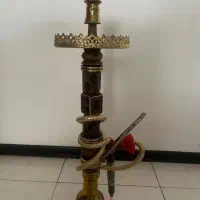 قلیون طرح تاس طلایی