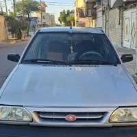 پراید مدل 86 نقره ای