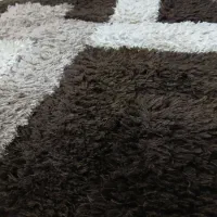 فرش ۴ متری پرز بلند سه بعدی کاملا نو|فرش|بابل, |دیوار