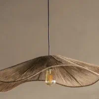 لوستر رافیا|لوستر و چراغ آویز|اهواز, فولادشهر|دیوار