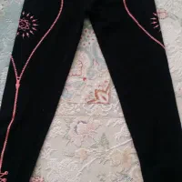 شلوار دخترانه و پیرهن حریر مجلسی سایز 7 تا 9 سال