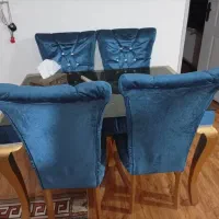 مبل هفت نفره و میز ناهار خوری|مبلمان خانگی و میز عسلی|پرند, فاز ۶|دیوار