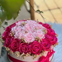 گل رز روبانی وپول آرای ترند سال|گل مصنوعی|گرمی, |دیوار