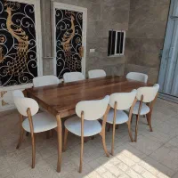 میز ناهارخوری خاص|میز و صندلی غذاخوری|خمام, |دیوار