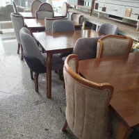 انواع و اقسام میز غذاخوری چهار و شش نفره|میز و صندلی غذاخوری|اردبیل, |دیوار