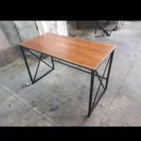 میز تحریر فلز و چوب