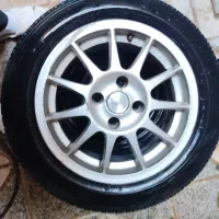 یک حلقه رینگ اسپرت ولاستیک ۱۵.رینگ۱۴معمولی