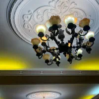 دو عدد لوستر ست برنزی کلاسیک|لوستر و چراغ آویز|لاهیجان, شیشه گران|دیوار