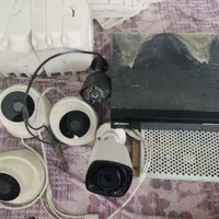 پک کامل دوربین و دستگاه ۴ کانال برایتون ۵۰۰ گیگ|دوربین مداربسته|اصفهان, جی شیر|دیوار