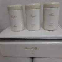 ست جا نانی به همراه 3 بانکه جنس استیل بهاز کالا