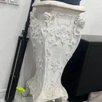 کنسول سفید فایبر گلس|بوفه، ویترین، کنسول|کرج, المهدی|دیوار