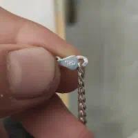 گردنبند کارتیر نقره ایتالیی|جواهرات|تهران, مینابی|دیوار