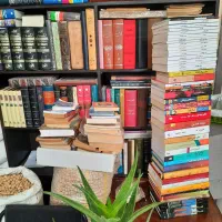 انواع کتاب قدیمی و جدید|کتاب و مجله تاریخی|بومهن, |دیوار