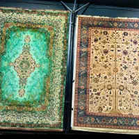 فرش ساحل رنگ گرم ۱۵۰۰ شانه تراکم ۴۵۰۰ درجه ۱