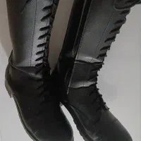 پوتین بلند جلو بند و کنار زیپ|کیف، کفش، کمربند|میاندوآب, |دیوار