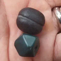 دوعدد سنگ یشم قدیمی اصل