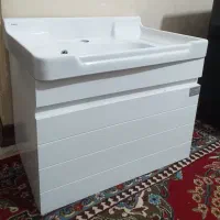 فروش یک عدد روشویی کابینتی و یک عدد شیرروشویی