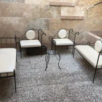 فروش مبل باغی فلزی