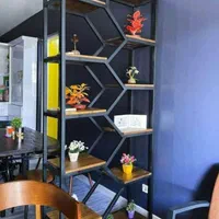 کتابخانه فلزی.  شلف.  رگال. استند لاک