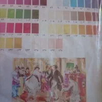 نخ و نقشه تابلو فرش