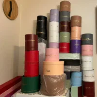 باکس گل چرمی