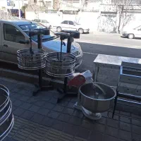 خمیرگیر بنتو دستگاه تخمه پز منلی سبزی خردکن اسکال