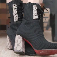 بوت زنانه جورابی گوچی