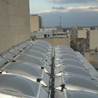 نورگیر حبابی(پوشش سقف پاسیو سقف حیاط خلوت و استخر)